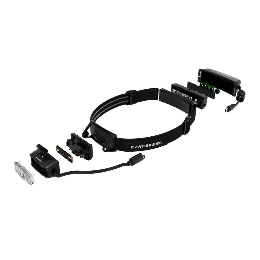 Zweibrüder ZB9H - lampe frontale rechargeable 2000 lm