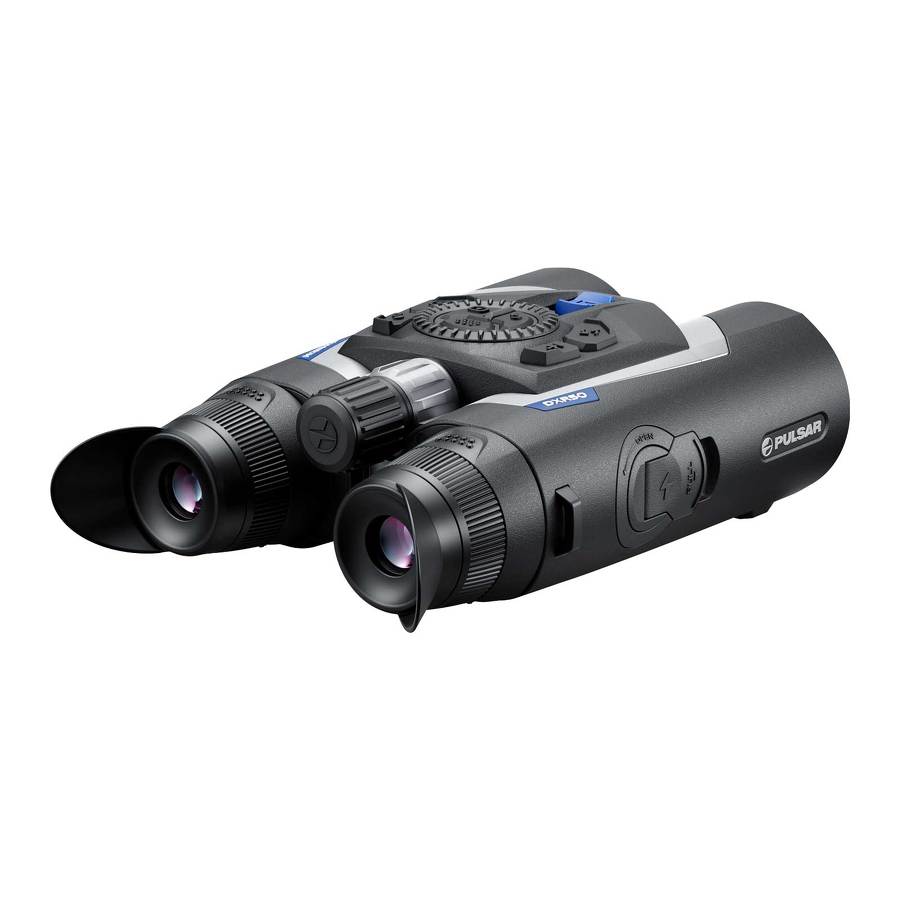 Pulsar Symbion LRF DXR50 - jumelles multispectrales thermique et 4K, télémètre