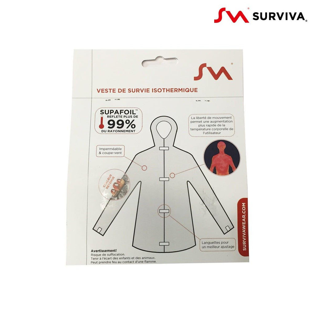 BIVOUAC & SURVIE - Surviva | Jak Veste de survie Isothermique - outpost-shop.com