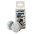 Filtres à charbon actif Lifeline, lot de 2