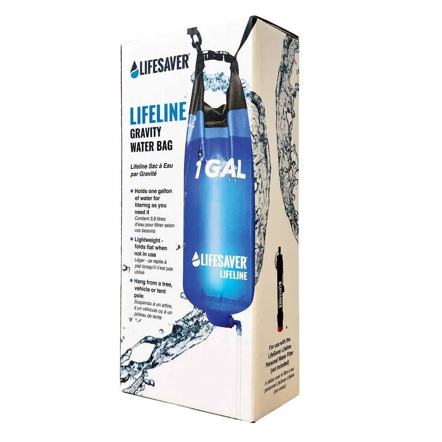 Poches à eau gravité Lifeline, lot de 2