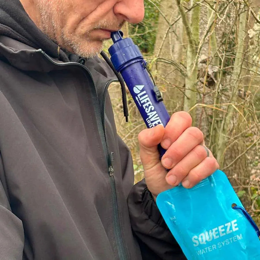 Kit filtration paille et gourdes souples Lifeline