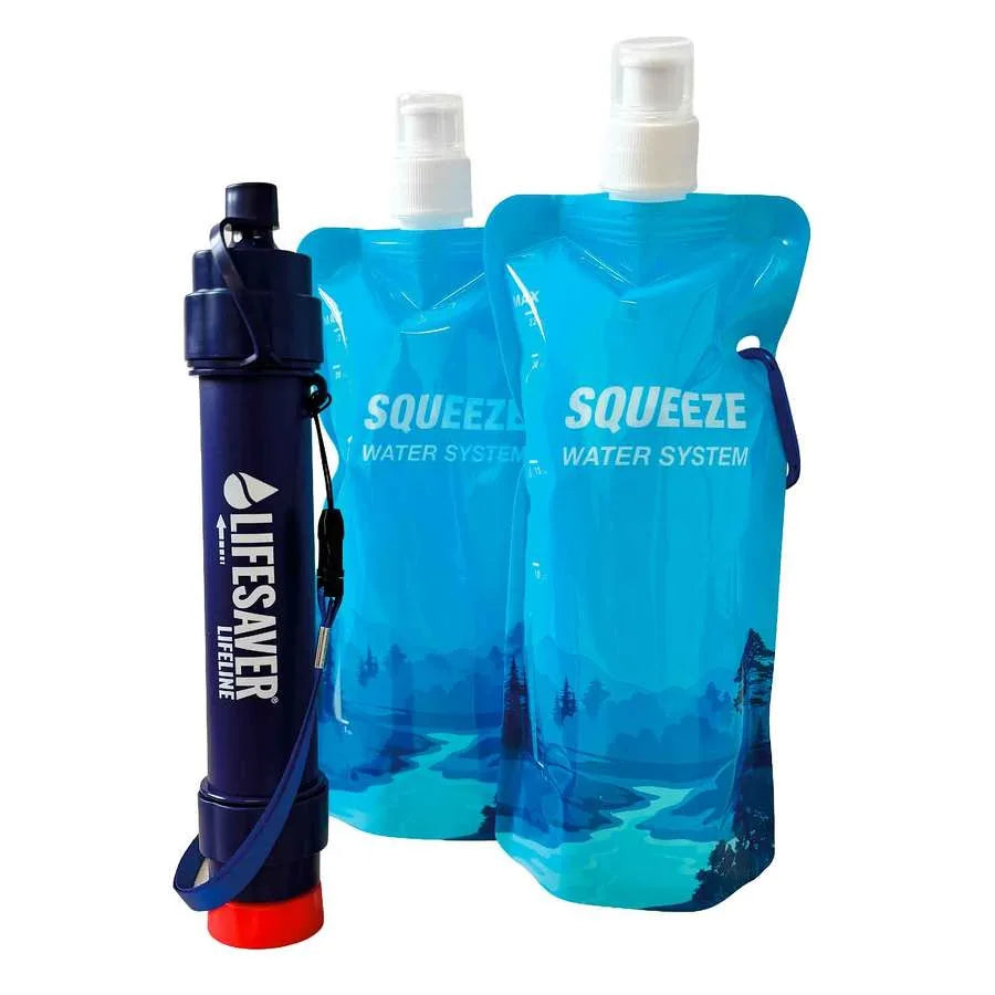 Kit filtration paille et gourdes souples Lifeline