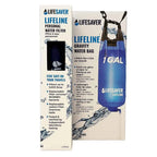 Kit filtration paille et poche à eau gravité Lifeline