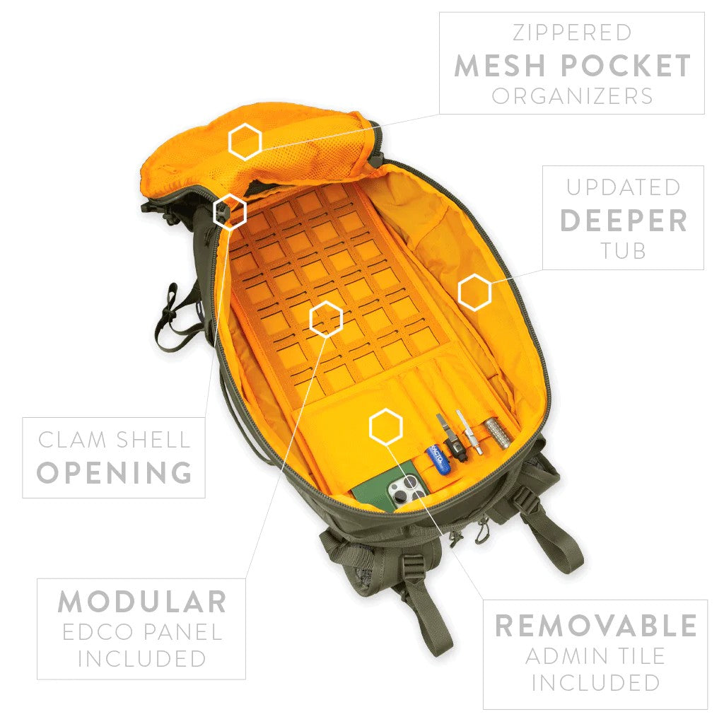 Sacs à dos 20 à 30 litres - Prometheus Design Werx | S.H.A.D.O. Pack 24L 3.0 - outpost-shop.com