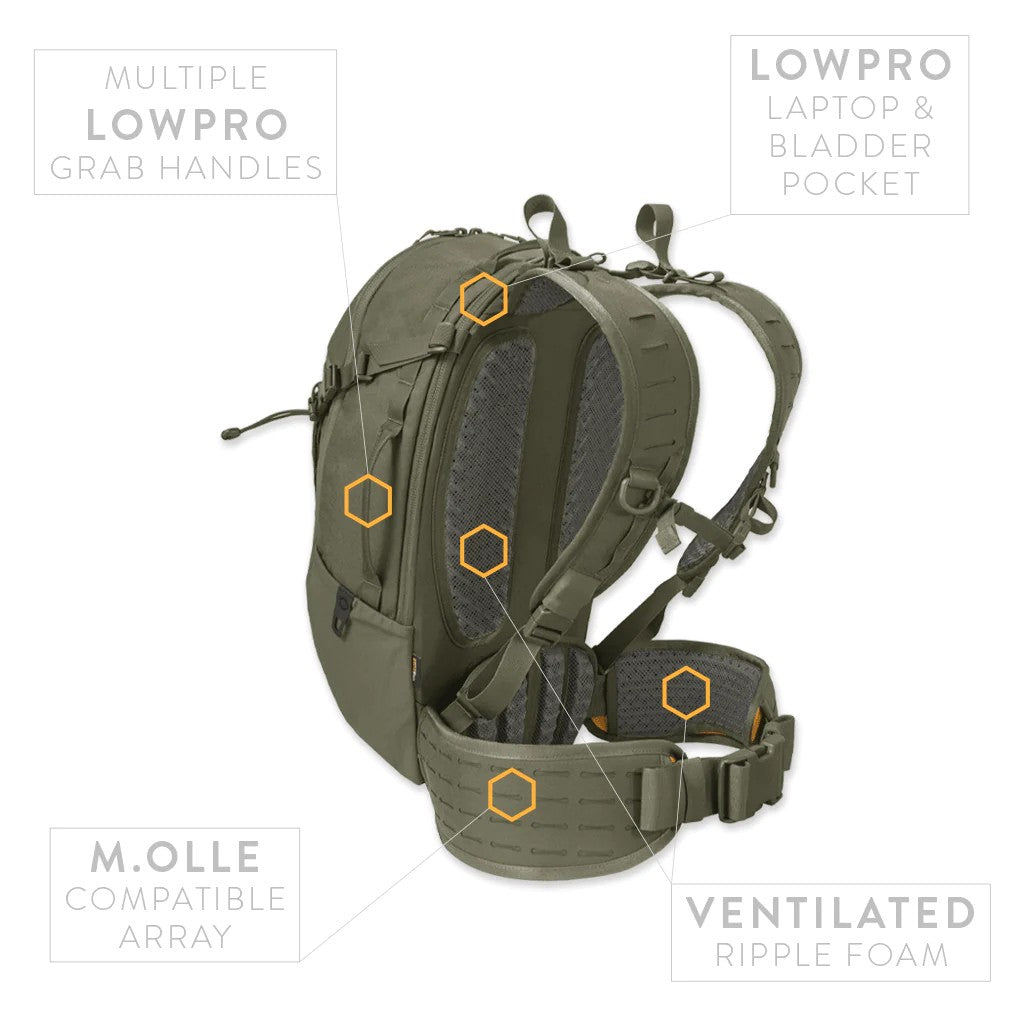Sacs à dos 20 à 30 litres - Prometheus Design Werx | S.H.A.D.O. Pack 24L 3.0 - outpost-shop.com