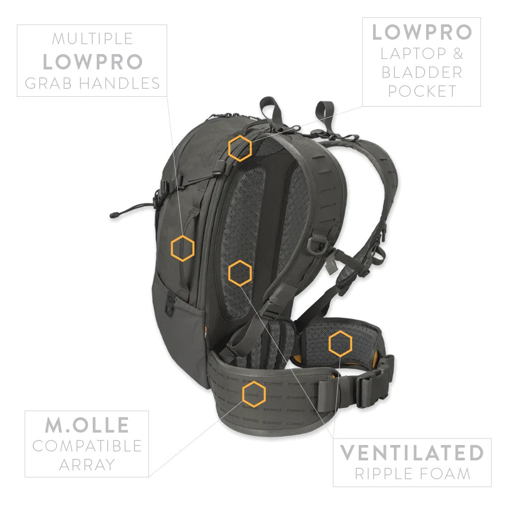Sacs à dos 20 à 30 litres - Prometheus Design Werx | S.H.A.D.O. Pack 24L 3.0 - outpost-shop.com