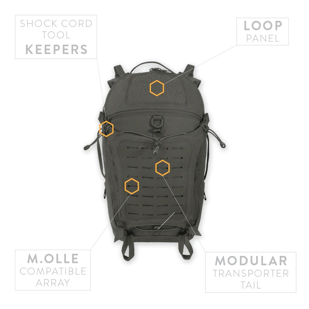 Sacs à dos 20 à 30 litres - Prometheus Design Werx | S.H.A.D.O. Pack 24L 3.0 - outpost-shop.com