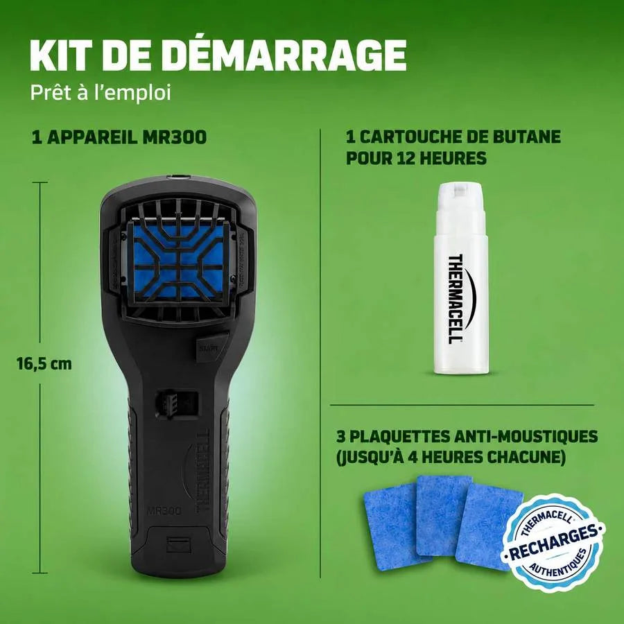 Thermacell MR300 - répulsif anti-moustiques portable