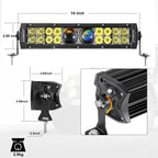 Alimentation & Éclairage - Auxbeam | Barre lumineuse 5D-PRO 12000LM de 12 inch - outpost-shop.com