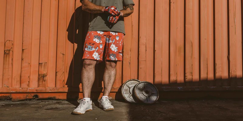 Shorts - Viktos | PTXF Gymswym™ 2 Bongson® Red - outpost-shop.com