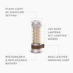 Lanternes et bougies - Barebones | Edison Light Stick - outpost-shop.com