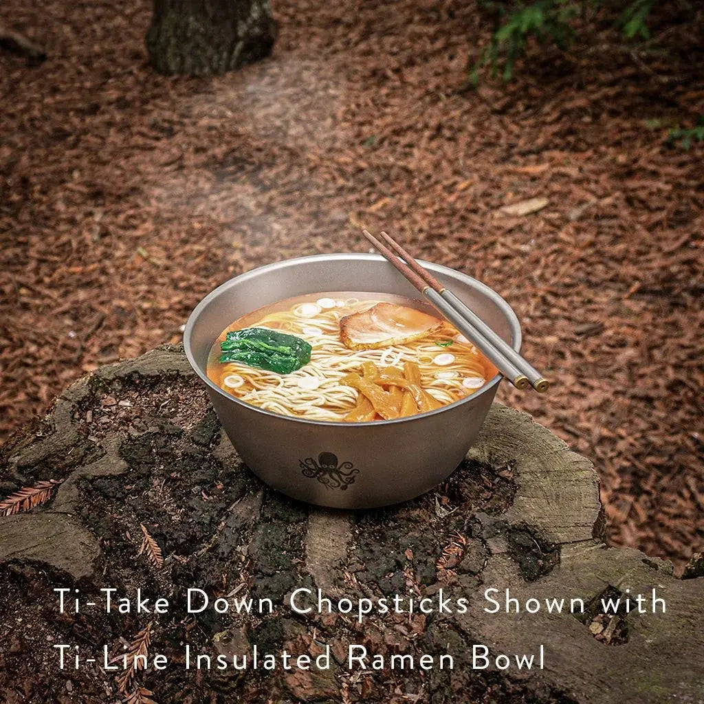 Couverts & Gobelets - Prometheus Design Werx | Ti Takedown Chopsticks - outpost-shop.com