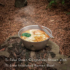 Couverts & Gobelets - Prometheus Design Werx | Ti Takedown Chopsticks - outpost-shop.com