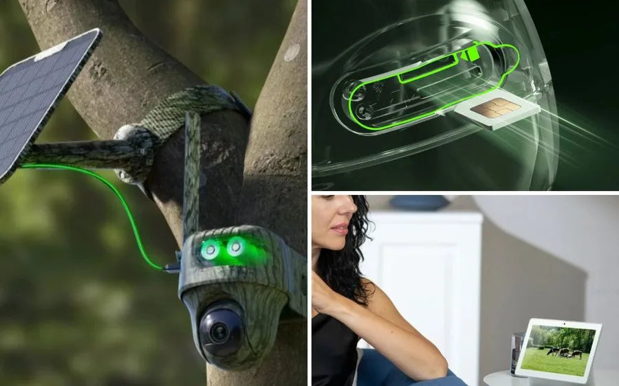 Caméra 4G solaire Reolink Go G450 V2 TrackMix 360°