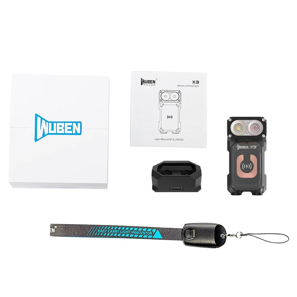 Lampes EDC - Wuben | Lightok X3 Owl EDC Flashlight - outpost-shop.com