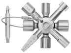 Clé universelle Knipex TwinKey pour armoires de commande