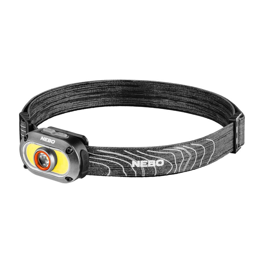 Nebo Mycro 550 - lampe frontale et de casquette 550 lm gris