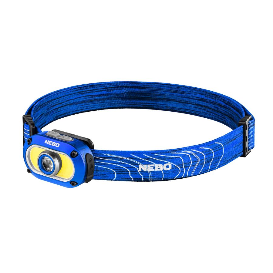 Nebo Mycro 550 - lampe frontale et de casquette 550 lm bleu