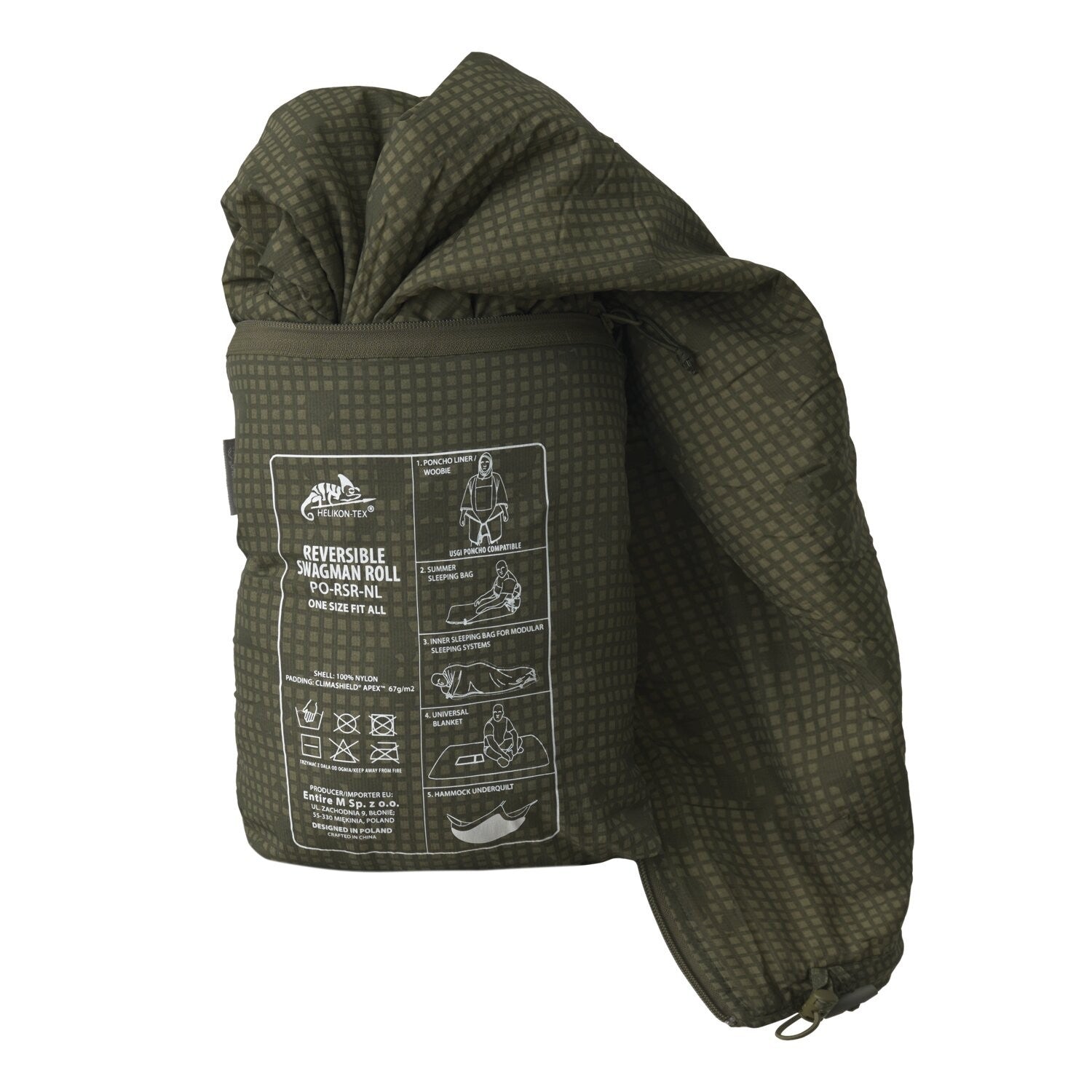 Vestes - Helikon-Tex | Reversible Swagman Roll Poncho - outpost-shop.com