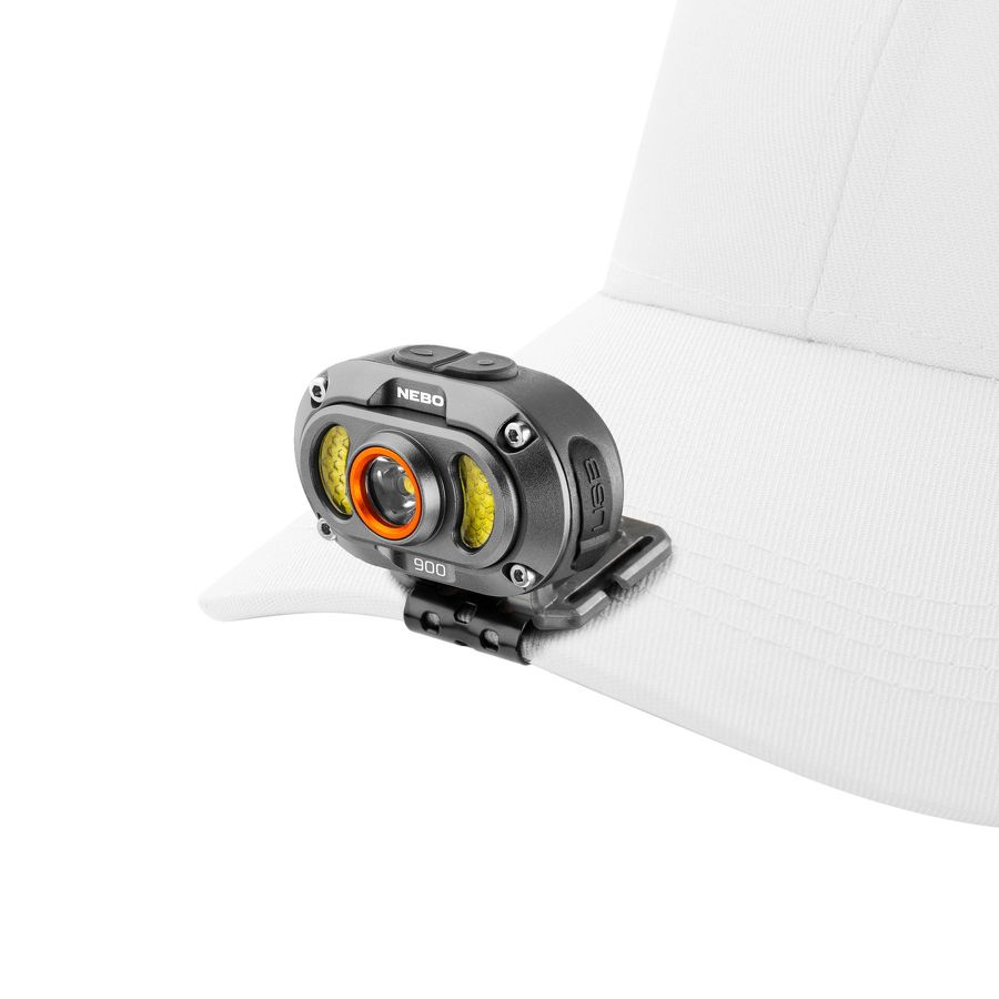 Nebo Mycro 900+ - lampe frontale et de casquette 900 lm