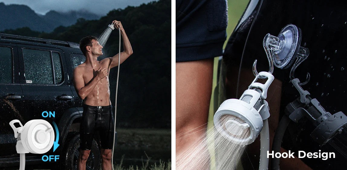 Accessoires mobilier de camping - Flextail | MAX SHOWER - outpost-shop.com