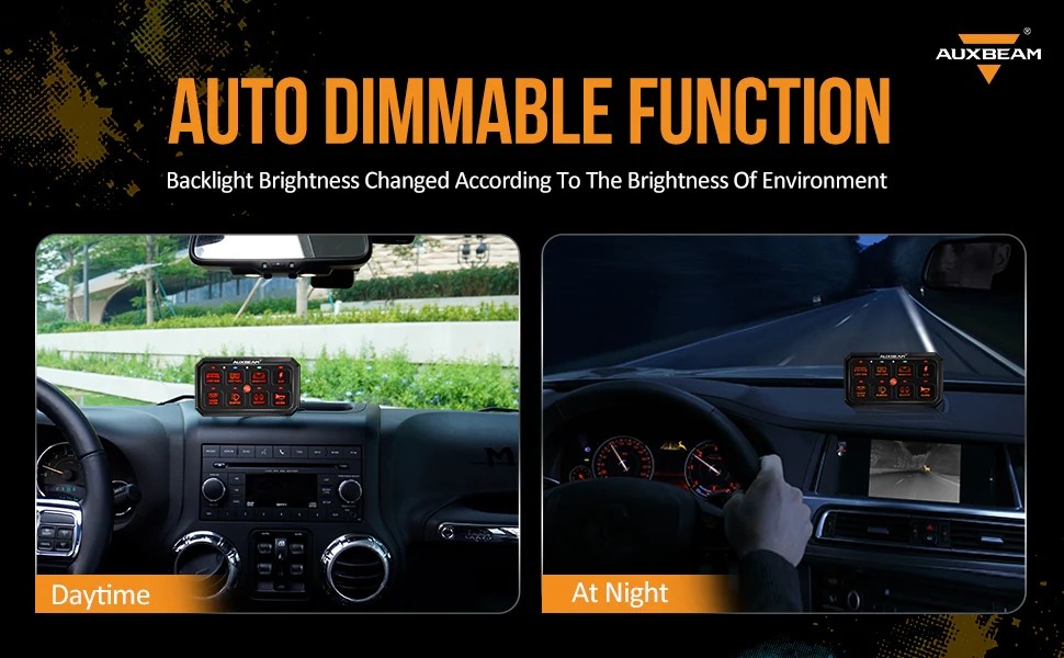 Alimentation & Éclairage - Auxbeam | RA80 XL RGB Panneau de contrôle - outpost-shop.com