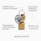 Lanternes et bougies - Barebones | Miners Lantern - outpost-shop.com