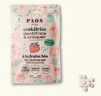 Hygiène - PAOS | Recharge dentifrice à croquer BIO - Crokifrice - fraise - 125 comprimés de 30g - outpost-shop.com