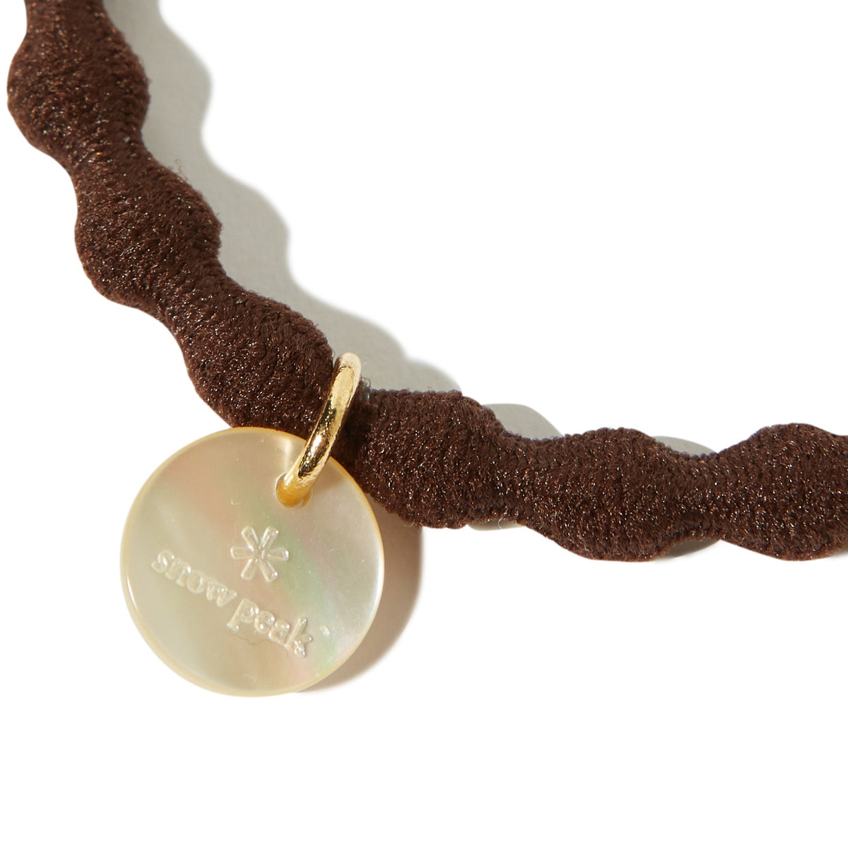 Élastique à cheveux Snow Peak Logo-Charm Hair Tie