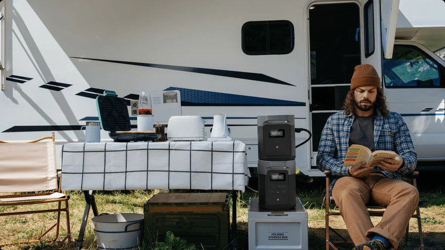 Batteries et chargeurs - Ecoflow | Batterie supplémentaire pour Ecoflow Delta 2 Max | 2046 wh - outpost-shop.com