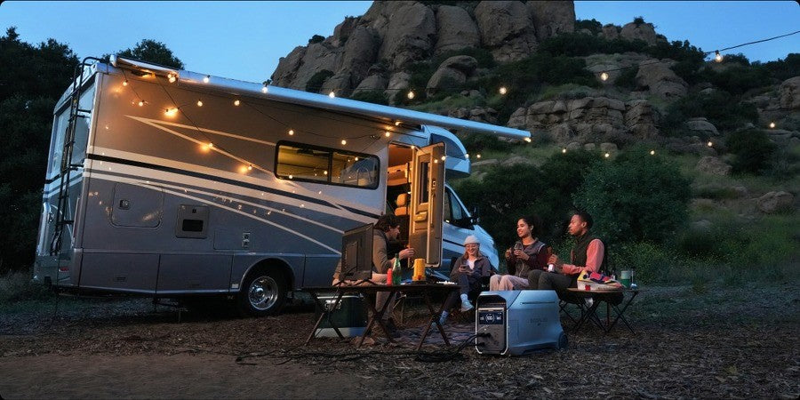 Batteries et chargeurs - Ecoflow | Station électrique portable ecoflow delta pro 3 | 4096 wh - outpost-shop.com