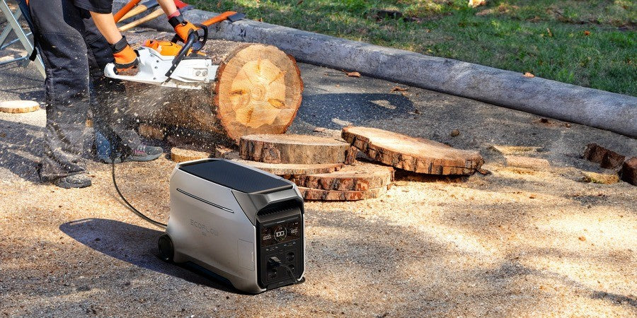 Batteries et chargeurs - Ecoflow | Station électrique portable ecoflow delta pro 3 | 4096 wh - outpost-shop.com