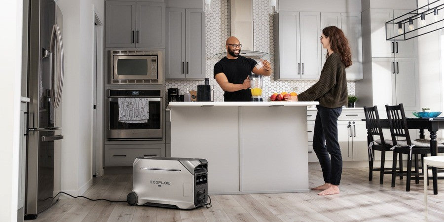 Batteries et chargeurs - Ecoflow | Station électrique portable ecoflow delta pro 3 | 4096 wh - outpost-shop.com