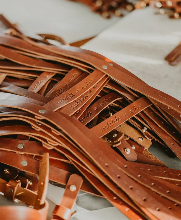 Couvertures - S&A | Leather Blanket Roll - outpost-shop.com