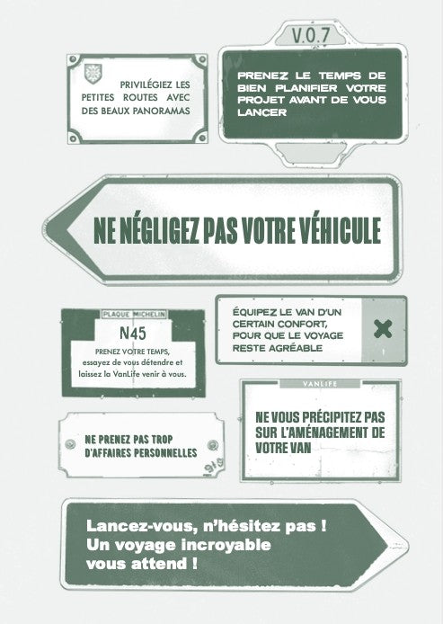 ÉQUIPEMENTS - Aventura Editions | Vanlife, Carnet De Voyage en Français - outpost-shop.com