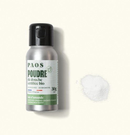 Hygiène - PAOS | Poudre de douche - lait d'amande - 30gr - outpost-shop.com