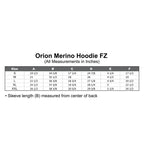 Vestes coupe-vent - Prometheus Design Werx | Orion Merino Hoodie FZ - outpost-shop.com