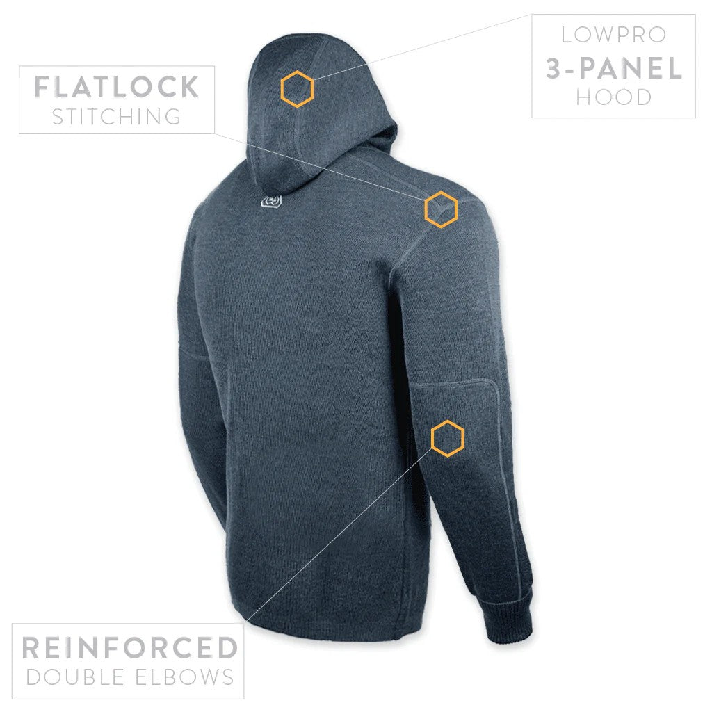Vestes coupe-vent - Prometheus Design Werx | Orion Merino Hoodie FZ - outpost-shop.com
