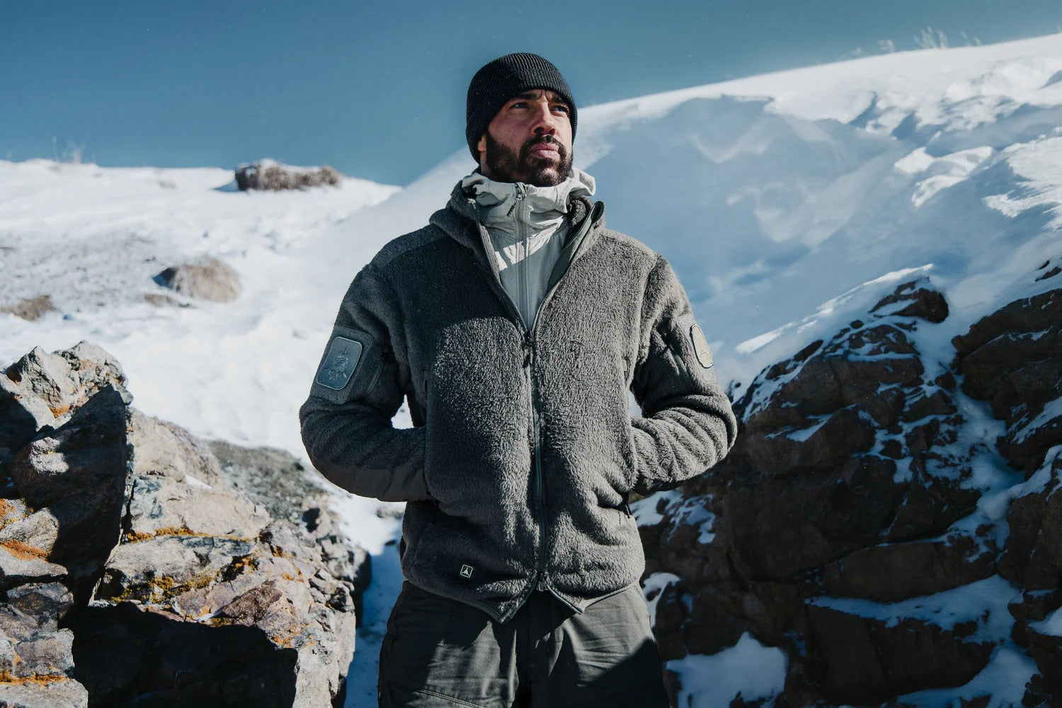 Vestes en polaire - Triple Aught Design | Shag Master Hoodie Patch - outpost-shop.com