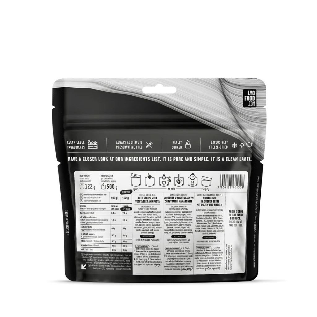 Plats - Lyofood® | Bœuf Stroganoff - outpost-shop.com