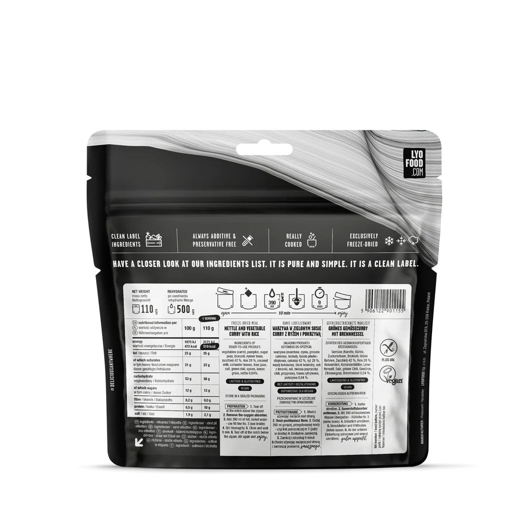 Plats - Lyofood® | Curry d'orties - outpost-shop.com