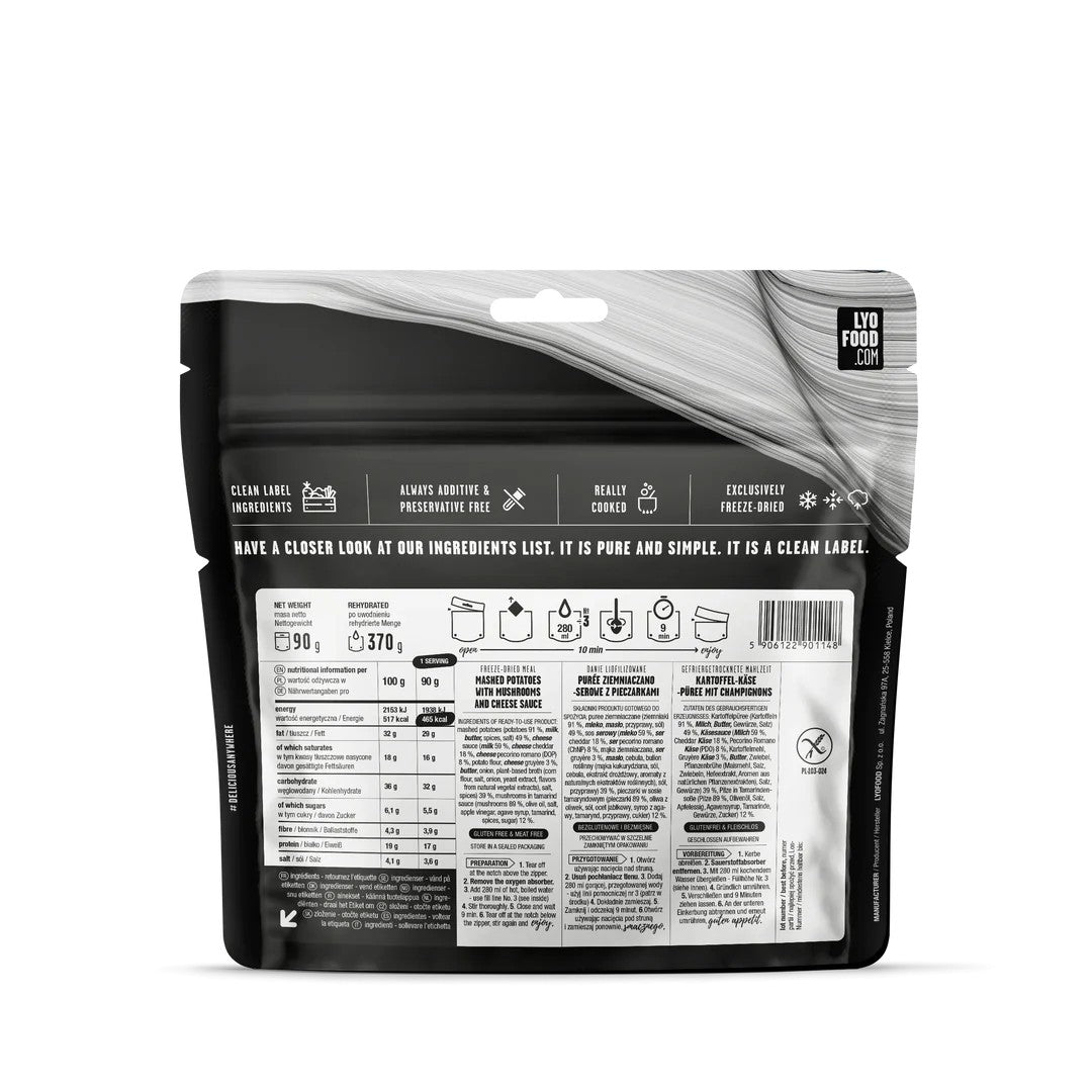 Plats - Lyofood® | Purée et Fromage - outpost-shop.com
