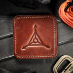 Triple Aught Design - Triple Aught Design | Leather Coasters 4-Pack - outpost-shop.com