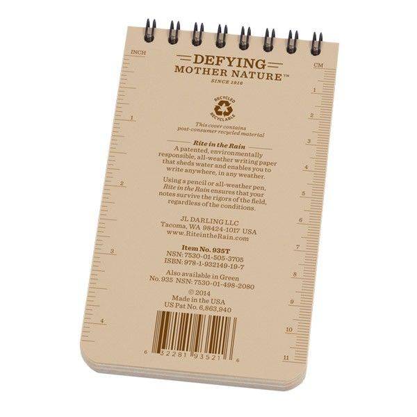 Rite in the Rain™ - Rite in The Rain | Calepin 7.6 x 12.7 cm - outpost-shop.com