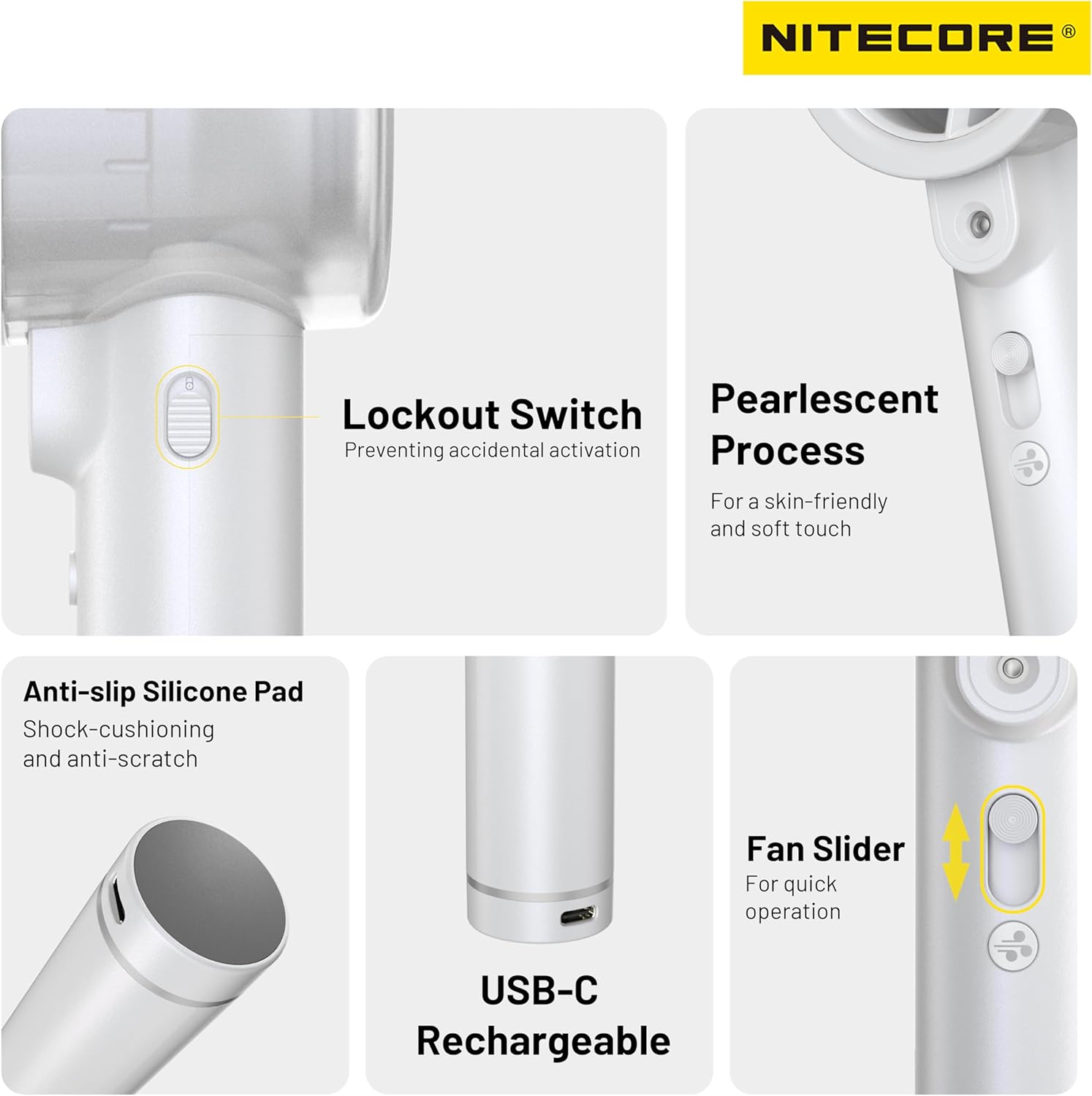 IZZCOOL20 Pro – Ventilateur & brumisateur NITECORE