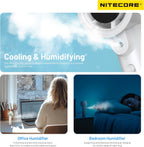 IZZCOOL20 Pro – Ventilateur & brumisateur NITECORE