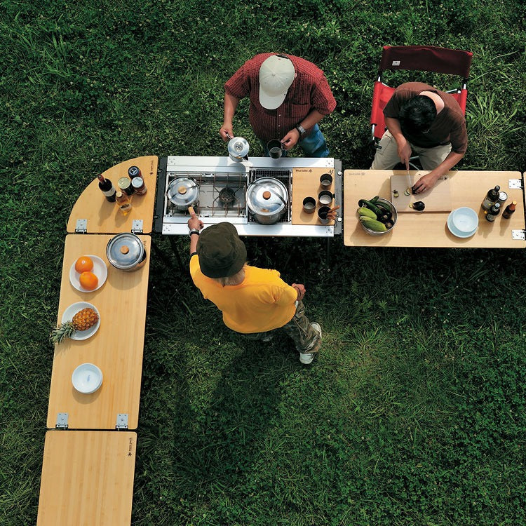 Angle de table bambou Snow Peak IGT Corner