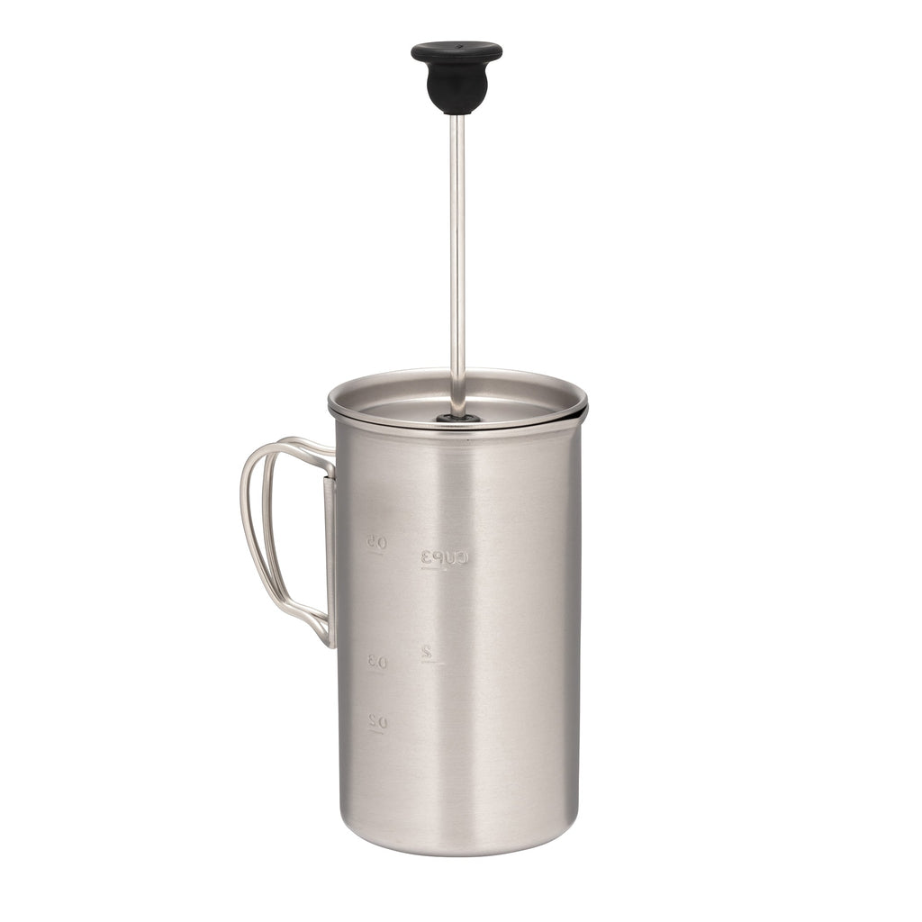 Cafetière à piston titane Snow Peak Titanium French Press