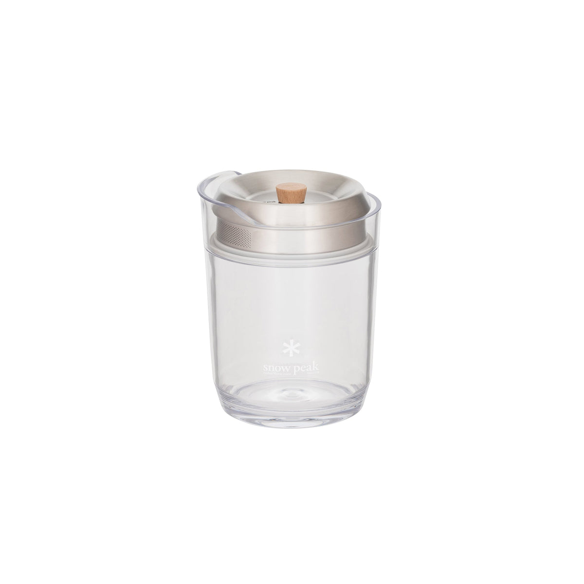 Théière transparente Snow Peak Sayou Teapot avec 2 tasses